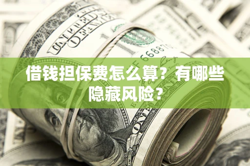 北京借钱担保费怎么算？有哪些隐藏风险？