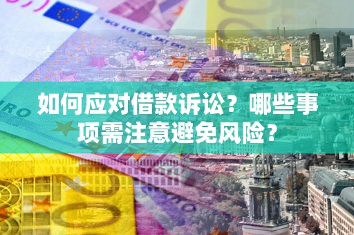 北京如何应对借款诉讼？哪些事项需注意避免风险？
