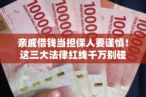 北京亲戚借钱当担保人要谨慎！这三大法律红线千万别碰