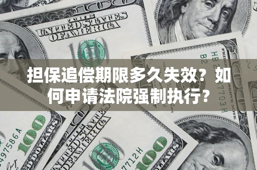 北京担保追偿期限多久失效？如何申请法院强制执行？