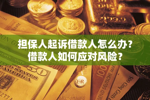 北京担保人起诉借款人怎么办？借款人如何应对风险？